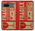 S3552 Vintage Fragile Label Art Case For Google Pixel 7