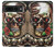 S0753 Skull Wing Rose Punk Case For Google Pixel 7 Pro
