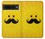 S1145 Yellow Mustache Sun Case For Google Pixel 7 Pro