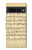 S2504 Vintage Music Sheet Case For Google Pixel 7 Pro