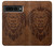 S2529 Leo Zodiac Tattoo Brown Graphic Print Case For Google Pixel 7 Pro