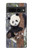 S3793 Cute Baby Panda Snow Painting Case For Google Pixel 7 Pro