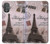 S2211 Paris Postcard Eiffel Tower Case For Motorola Moto G Power 2022, G Play 2023