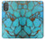 S2685 Aqua Turquoise Gemstone Graphic Printed Case For Motorola Moto G Power 2022, G Play 2023