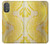 S2713 Yellow Snake Skin Graphic Printed Case For Motorola Moto G Power 2022, G Play 2023