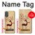 S3081 Wooden Raindeer Graphic Printed Case For Motorola Moto G Power 2022, G Play 2023