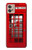 S0058 British Red Telephone Box Case For Motorola Moto G32