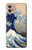 S2389 Hokusai The Great Wave off Kanagawa Case For Motorola Moto G32