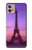 S3447 Eiffel Paris Sunset Case For Motorola Moto G32