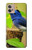 S3839 Bluebird of Happiness Blue Bird Case For Motorola Moto G32