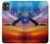 S3841 Bald Eagle Flying Colorful Sky Case For Motorola Moto G32