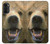 S0840 Grizzly Bear Face Case For Motorola Moto G52, G82 5G