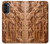S1307 Fish Wood Carving Graphic Printed Case For Motorola Moto G52, G82 5G