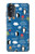 S2572 Marine Penguin Pattern Case For Motorola Moto G52, G82 5G