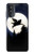 S3289 Flying Pig Full Moon Night Case For Motorola Moto G52, G82 5G
