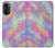 S3706 Pastel Rainbow Galaxy Pink Sky Case For Motorola Moto G52, G82 5G