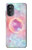 S3709 Pink Galaxy Case For Motorola Moto G52, G82 5G