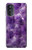 S3713 Purple Quartz Amethyst Graphic Printed Case For Motorola Moto G52, G82 5G