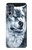 S0123 Grim White Wolf Case For Motorola Moto G62 5G