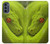 S0785 Green Snake Case For Motorola Moto G62 5G