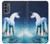 S1130 Unicorn Horse Case For Motorola Moto G62 5G