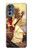 S1420 Saraswati Hindu Goddess Case For Motorola Moto G62 5G