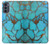 S2685 Aqua Turquoise Gemstone Graphic Printed Case For Motorola Moto G62 5G