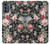 S2727 Vintage Rose Pattern Case For Motorola Moto G62 5G