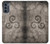 S2892 Triskele Symbol Stone Texture Case For Motorola Moto G62 5G