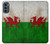 S2976 Wales Football Soccer Flag Case For Motorola Moto G62 5G