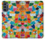 S3391 Abstract Art Mosaic Tiles Graphic Case For Motorola Moto G62 5G