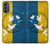 S3857 Peace Dove Ukraine Flag Case For Motorola Moto G62 5G