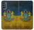 S3858 Ukraine Vintage Flag Case For Motorola Moto G62 5G