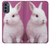 S3870 Cute Baby Bunny Case For Motorola Moto G62 5G