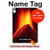 S0745 Volcano Lava Hard Case For iPad 10.9 (2025,2022)