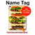 S0790 Hamburger Hard Case For iPad 10.9 (2025,2022)