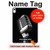 S1672 Retro Microphone Jazz Music Hard Case For iPad 10.9 (2025,2022)