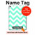 S1723 Mint Chevron Zigzag Hard Case For iPad 10.9 (2022)