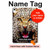 S1932 Blue Eyed Leopard Hard Case For iPad 10.9 (2025,2022)