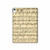 S2504 Vintage Music Sheet Hard Case For iPad 10.9 (2025,2022)