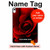 S2898 Red Rose Hard Case For iPad 10.9 (2025,2022)