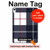 S3452 Plaid Fabric Pattern Hard Case For iPad 10.9 (2025,2022)