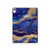 S3906 Navy Blue Purple Marble Hard Case For iPad 10.9 (2025,2022)