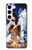 S0147 Grim Wolf Indian Girl Case For Samsung Galaxy S23