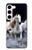 S0246 White Horse Case For Samsung Galaxy S23