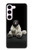 S0878 Black Bear Case For Samsung Galaxy S23