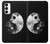S1372 Moon Yin-Yang Case For Samsung Galaxy S23 S1372 Moon Yin-Yang Case For Samsung Galaxy S23