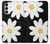 S2315 Daisy White Flowers Case For Samsung Galaxy S23