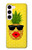 S2443 Funny Pineapple Sunglasses Kiss Case For Samsung Galaxy S23