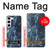 S2799 Light Blue Marble Stone Graphic Printed Case For Samsung Galaxy S23
